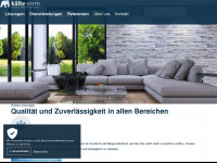 kaelte-stern.ch Webseite Vorschau