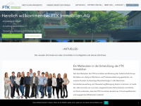ftk-immobilien.ch Webseite Vorschau