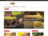 leopardgeckocare.net Webseite Vorschau