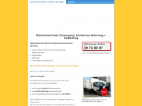 waschmaschinen-entsorgung-berlin.de Webseite Vorschau