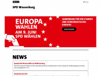 spd-wasserburg.de Webseite Vorschau