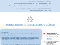 astrologische-gesellschaft.ch Webseite Vorschau