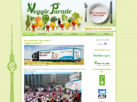 veggie-parade.de Webseite Vorschau