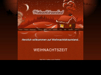 weihnachtstraumland.de Webseite Vorschau
