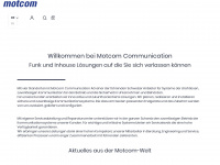 motcom.ch Webseite Vorschau