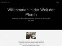 pferdeinfos.com Webseite Vorschau