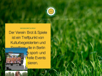 brot-und-spiele.com Webseite Vorschau