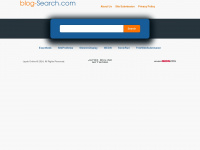 blog-search.com Webseite Vorschau