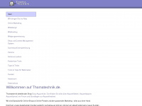 thomatechnik.de Webseite Vorschau