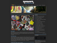 hiphopcore.net Webseite Vorschau
