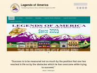 legendsofamerica.com Webseite Vorschau