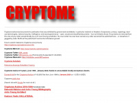 cryptome.org Webseite Vorschau