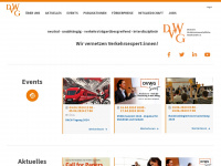 dvwg.de Webseite Vorschau