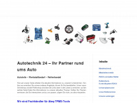autotechnik24.de Webseite Vorschau