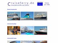 cruiseferry.de Webseite Vorschau