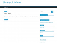 heizen-mit-infrarot.com Webseite Vorschau