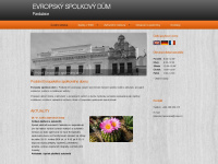 spolkovy-dum.cz Webseite Vorschau