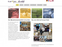 europa-direkt.com Webseite Vorschau