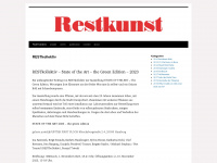 restkunst.net Webseite Vorschau