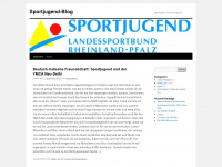sportjugend.wordpress.com Webseite Vorschau