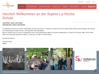 sophie-la-roche-schule.de Webseite Vorschau