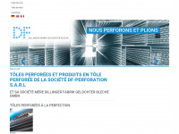 df-perforation.fr Webseite Vorschau
