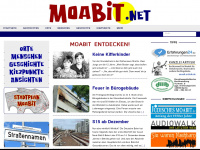 moabit.net Webseite Vorschau