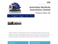 australianwarbirds.com.au Webseite Vorschau