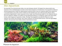 aquarium-ratgeber.com Webseite Vorschau