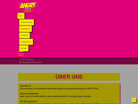 angry-chicken.com Webseite Vorschau