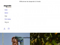 deepmello.com Webseite Vorschau