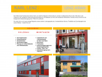 karl-lenz.de Webseite Vorschau