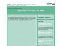 translit-portal.de Webseite Vorschau