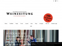 schweizerische-weinzeitung.ch Webseite Vorschau