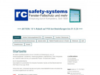 rc-safety-systems.de Webseite Vorschau