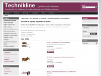 technikline.com Webseite Vorschau