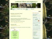 landfrauen-gifhorn.de Webseite Vorschau
