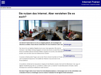 internet-trainer.eu Webseite Vorschau