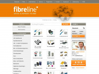 fibreline-shop.de Webseite Vorschau