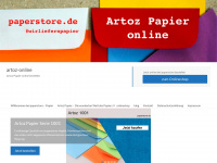 artoz-onlineshop.de Webseite Vorschau