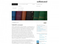 soffisticated.wordpress.com Webseite Vorschau