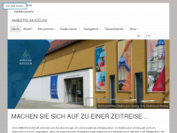 stadtmuseum-amberg.de Webseite Vorschau