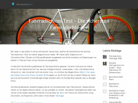 fahrradschlosstester.de Webseite Vorschau