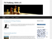 schach-in-freiberg.de Webseite Vorschau