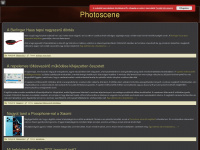 photoscene.hu Webseite Vorschau