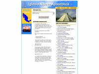 ina-mexico.org Webseite Vorschau