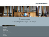 orgonphoenix.de Webseite Vorschau