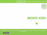 meier-krei.com Webseite Vorschau