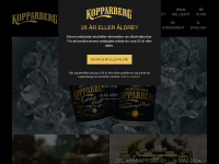 kopparbergs.se Webseite Vorschau