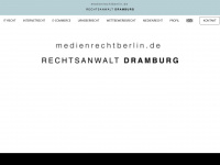 medienrechtberlin.de Webseite Vorschau